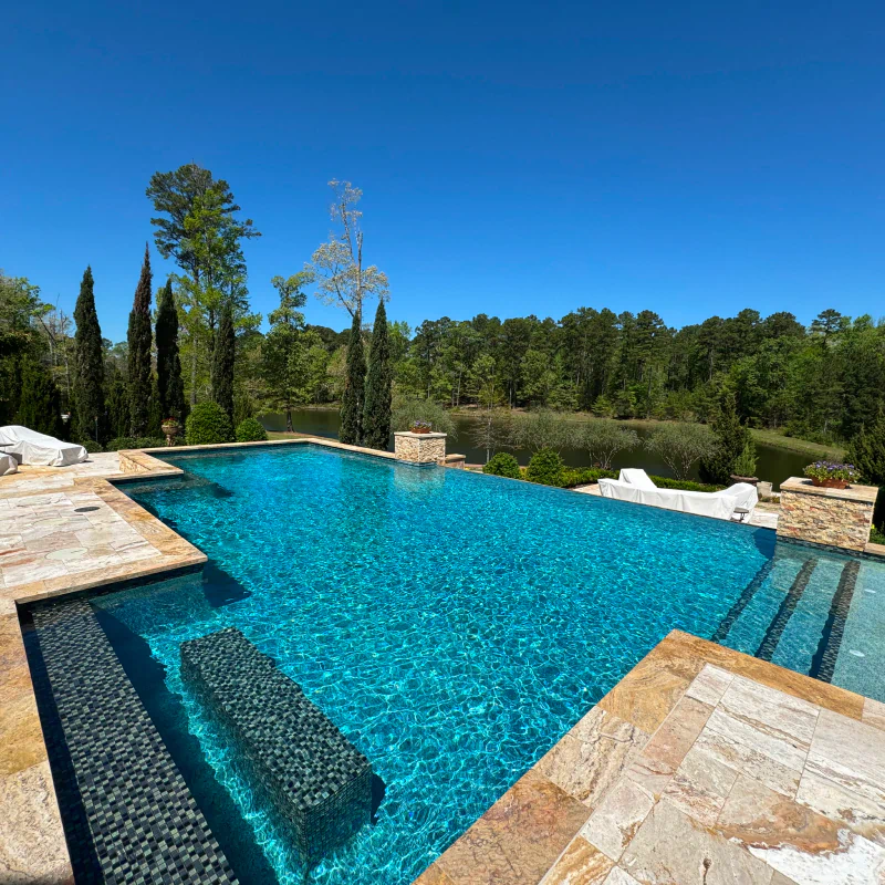 service pool inspection work